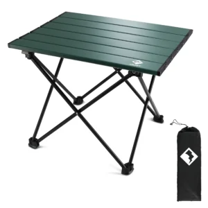 VILLEY Portable Camping Side Table, Ultralight Aluminum
