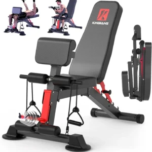 14-in-1 Foldable Dumbbell Weight Bench